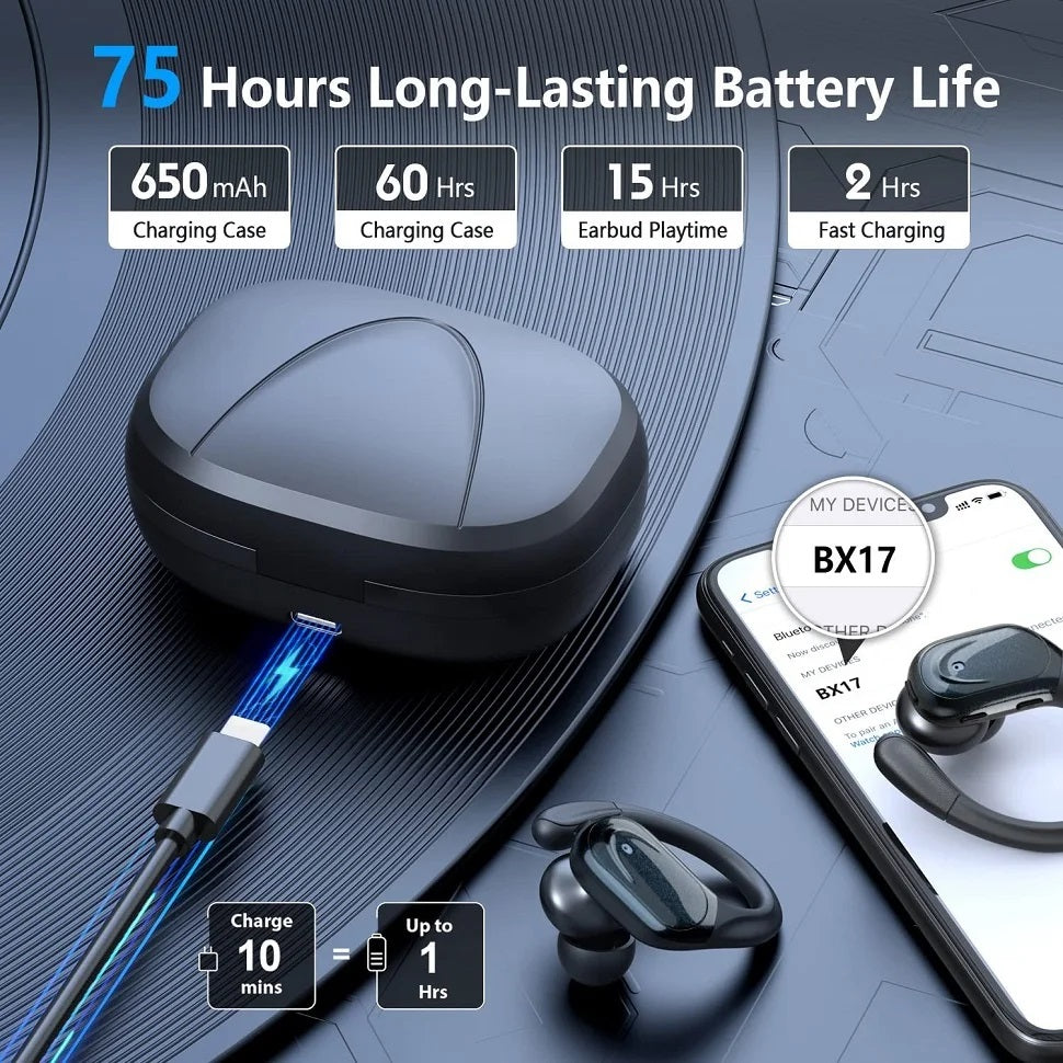 Aicheers Wireless Earbuds Bluetooth with Noise Canceling BX17