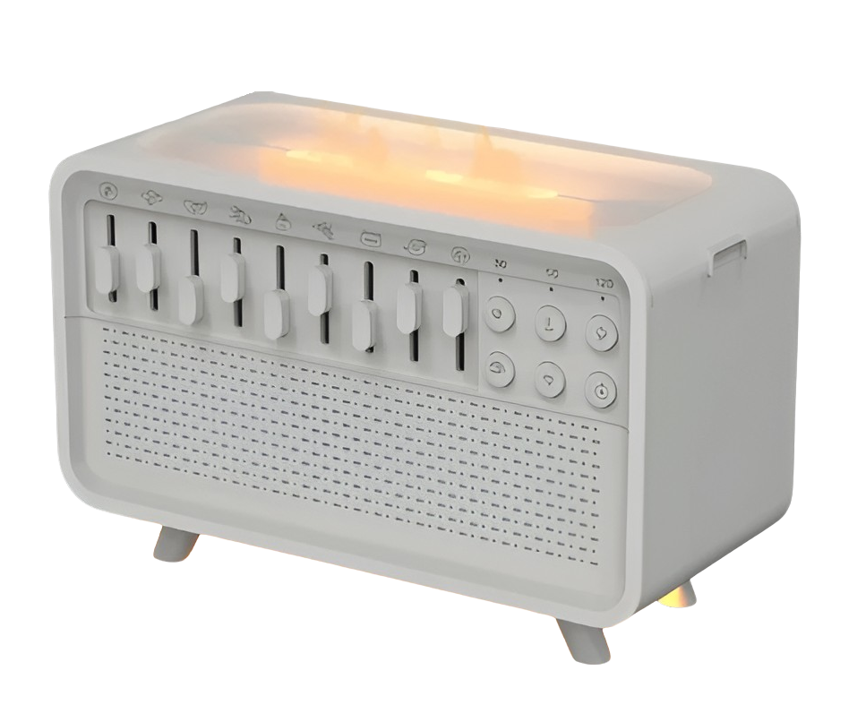 Aicheers Sleep Aid Noise Humidifier Speaker Nightlight