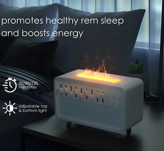 Aicheers Sleep Aid Noise Humidifier Speaker Nightlight